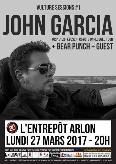 John Garcia (ex-Kyuss usa) + Bear Punch