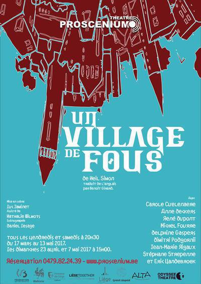 Un Village de fous de Neil Simon traduit de l’anglais par Benoit Girar