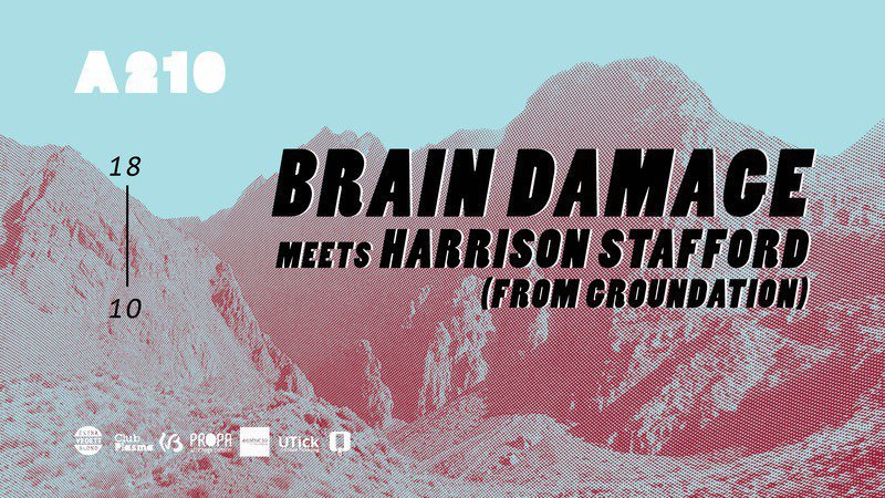 Brain Damage meets Harrison Stafford (from Groundation)