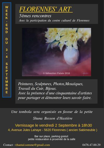 Exposition Florennes'Art 2016