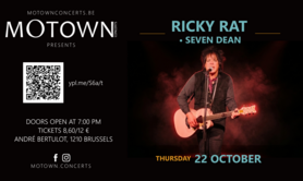 RICKY RAT • SEVEN DEAN - glam punk, rock’n’roll & folk