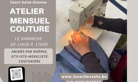 Atelier Les Artlevents - cours de couture & création de modèle