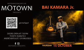 BAI KAMARA JR. — afro blues, soul & rock à mOtown