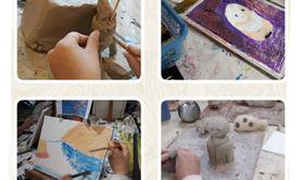 Atelier Les Artlevents - atelier peinture, sculpture expression créative pour adultes