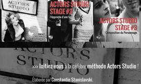 Stages ACTORS STUDIO #123 