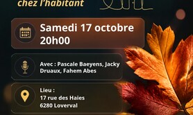 Contes d'automne : Soirée contée chez l'habitant