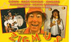 ZIGMUS - Spectacle Clown Homme orchestre