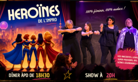 LES HEROINES DE L'IMPRO ! - 100 féminin, 100 audace !