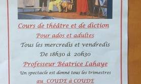 Béatrice Lahaye - École de théâtre ÉCLATS DE DIRES pour ados et adultes