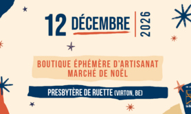 Marché de Noël au presbytère - La Rue et Toi