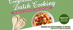 Conférence « Batch Cooking »