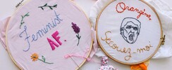 Atelier  -  Broderie politique - journée autour du lien social