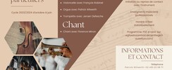 Eglise du Sainte-Sacrement  - Cours de musique  2023-2024 : 