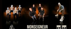 MONSEIGNEUR • DIEGO STRAZ • AVERAGE — une soirée rock franco