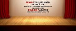 Maison de la laïcité - Cours de théâtre