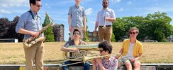 The Crazy 6 Brass Band - Animation musicale techno haute en énergie