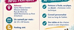 Atelier créatif  - Cours de dessin/peinture