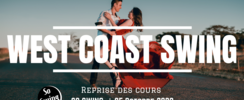 So Swing - Reprise des cours de danse de couple West Coast Swing