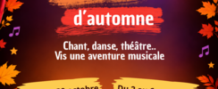 Stages d'automne de comédie musicale
