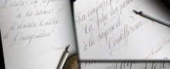 Nathalie De Coster - Cours de calligraphie latine (à partir de 16 ans)