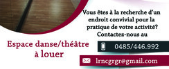Salles de danse et de répétition à louer