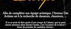 Avenue Des Artistes Production - Cabaret