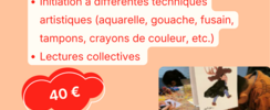 Stage créatif : création d'un livre 