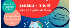 Raconte-moi un voyage - spectacle jeune public (5+)