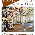 Palette d'automne, une exposition de Viviane Risser