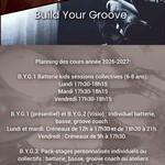 B.Y.G.-Build Your Groove - Cours de batterie et de basse 