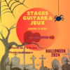 Stage guitare et jeux août