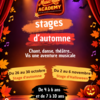 Stages d'automne de comédie musicale