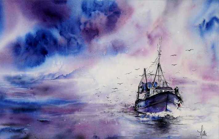 Le Pic Vert - Aquarelle et création