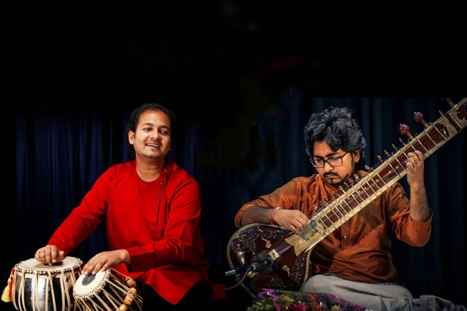 INDIA SITAR & TABLA DEEPSANKAR BHATTACHARJEE ABHIRUP ROI