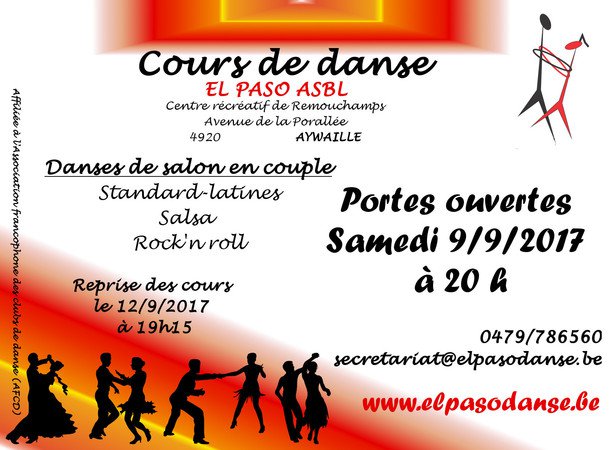 El Paso ASBL | Cours de danse de salon | Aywaille