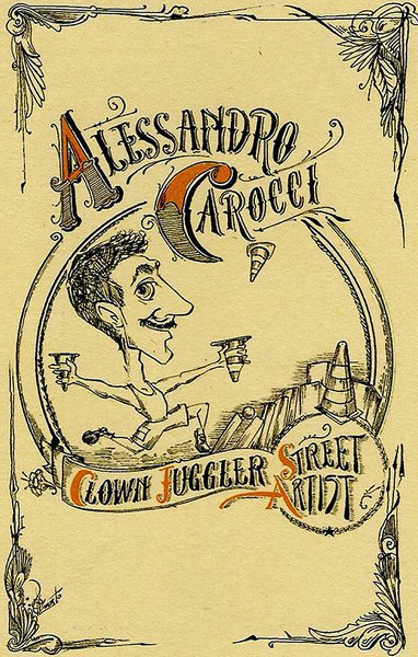 Alessandro Carocci  - clown juggler artiste de rue