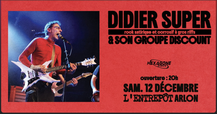DIDIER SUPER ET SON GROUPE DISCOUNT