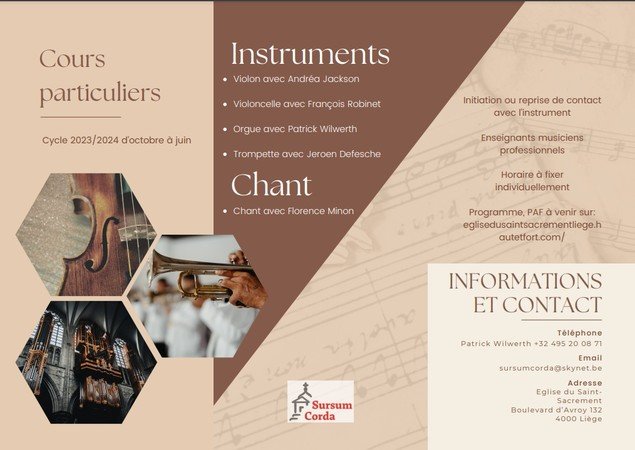 Cours de musique | Liège