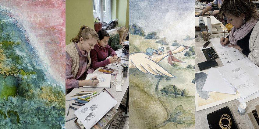 Lou Dave - Illustratrice, peintre, graphiste,cours & stages