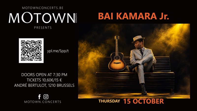 BAI KAMARA JR. — afro-blues, soul & rock à mOtown