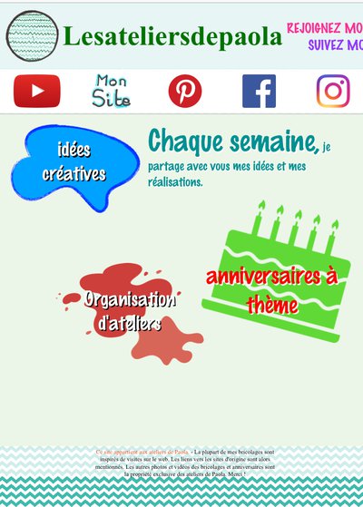 Les Ateliers de Paola | Ateliers créatifs enfants | Waterloo