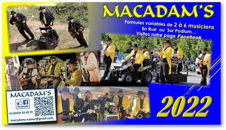 MACADAM'S - pour l'animation de vos Festivités