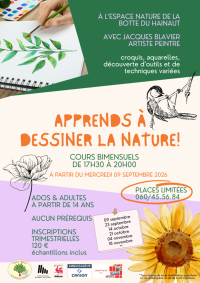 Jacques Blavier - Apprends à dessiner la nature !