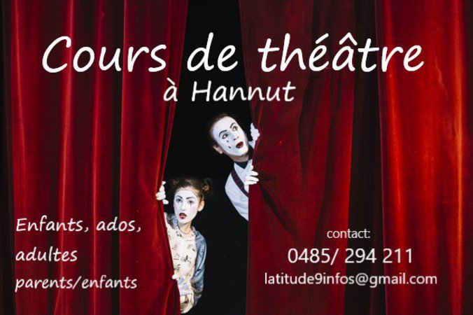 Latitude 9 | Cours de théâtre | Hannut