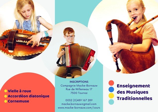 Compagnie Macke-Bornauw | Cours de musique traditionnelle | Tournai