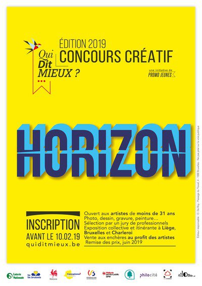 Concours artistique pour les - de 31 ans : "Horizon"