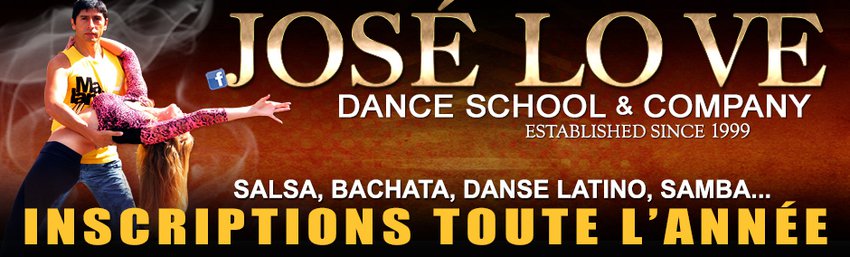 Cours de Danses Latines à la José Lo Ve Dance School & Company