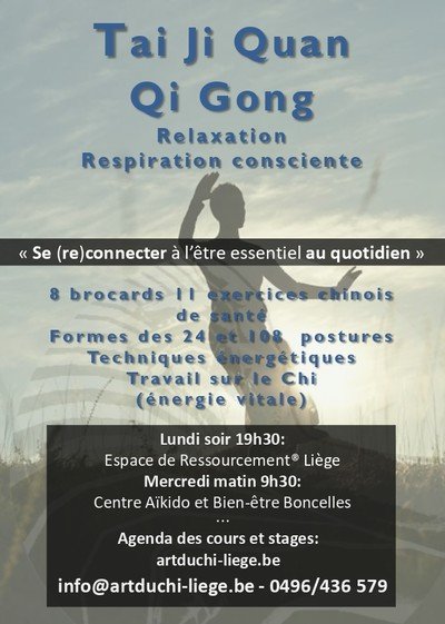Fabienne Dethier | Cours de Tai Chi | Liège