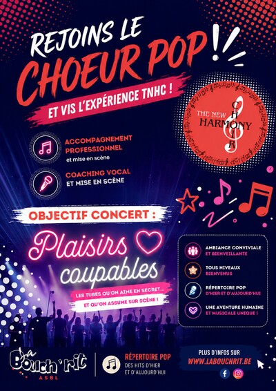 La Bouch'rit ASBL | Atelier de chant d'ensemble | Grâce-Hollogne