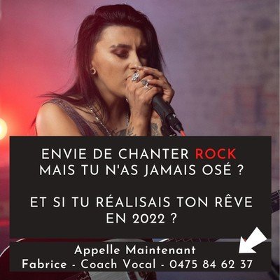 Envie de chanter ROCK ? - Fabrice Coach Vocal